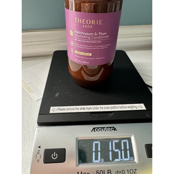 Theorie SAGE Helichrysum & PLUM Nourishing DRY & OVER PROCESSED Conditioner 13.5 - Picture 4 of 4